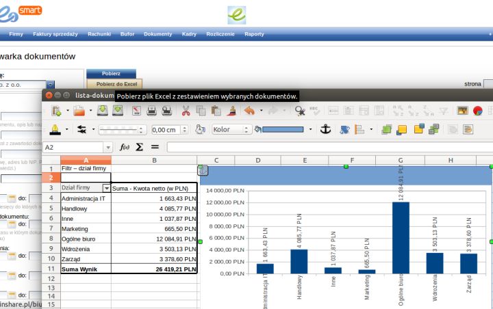 Łatwe w analizie i przejrzyste zestawienia w Excelu